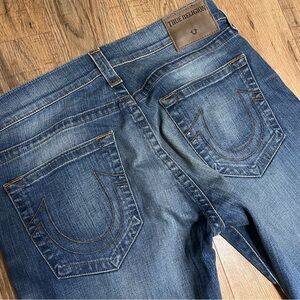 True Religion Geno Men's Light Blue Relaxed Slim Jeans 34 x 33